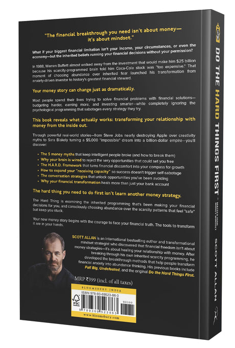 Do the Hard Things First: Master Your Money Mindset: Stop Avoiding Money, Take Control of Your Finances, and Build a Financial System That Works - Retail Maharaj
