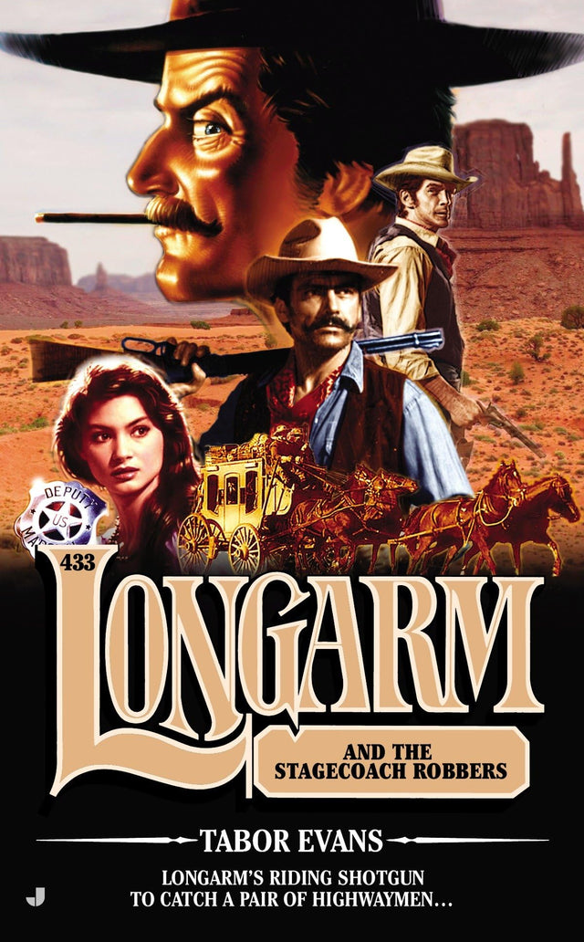 Longarm #433: Longarm and the Stagecoach Robbers - Retail Maharaj