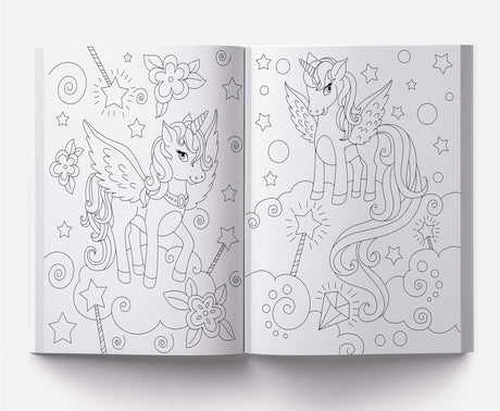 101 Unicorn Colouring Book: Fun Activity Colouring Book For Children - Retail Maharaj