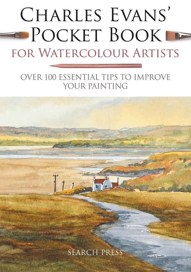 Charles Evans' Pocket Book for Watercolour Artists: Over 100 Essential Tips to Improve Your Painting (WATERCOLOUR ARTISTS' POCKET BOOKS) - Retail Maharaj