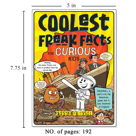 Coolest Freak Facts for Curious Kids by Terry O'Brien - Retail Maharaj