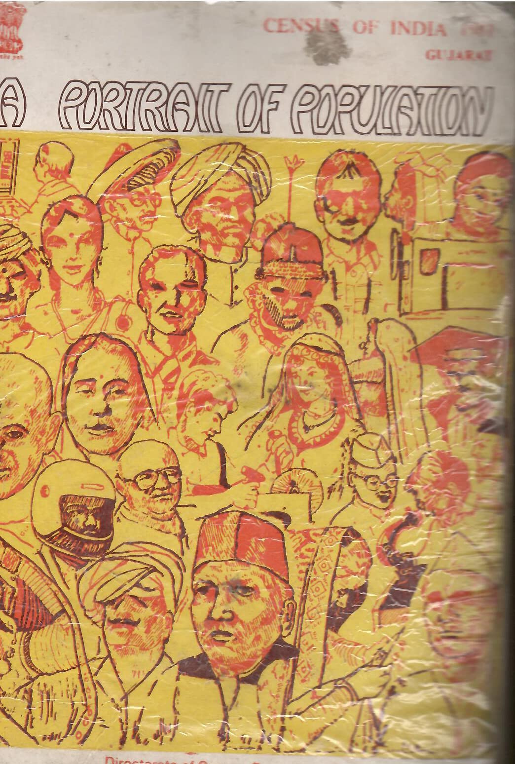 Census of India 1981 - Gujarat - A Portrait of Population [Paperback] Govt. of India