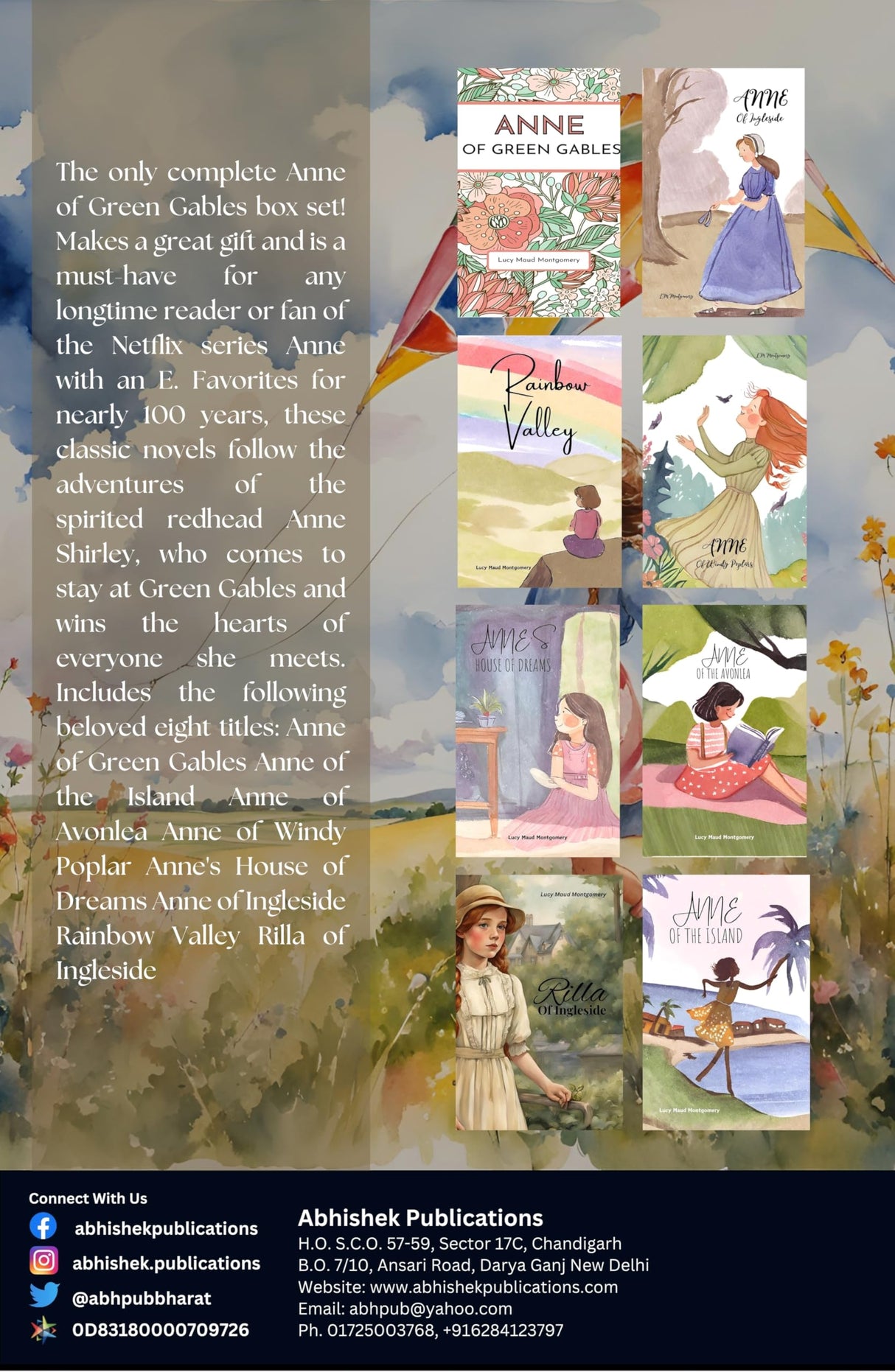 Anne of Green Gables, Complete 8-Books Box Set - Retail Maharaj