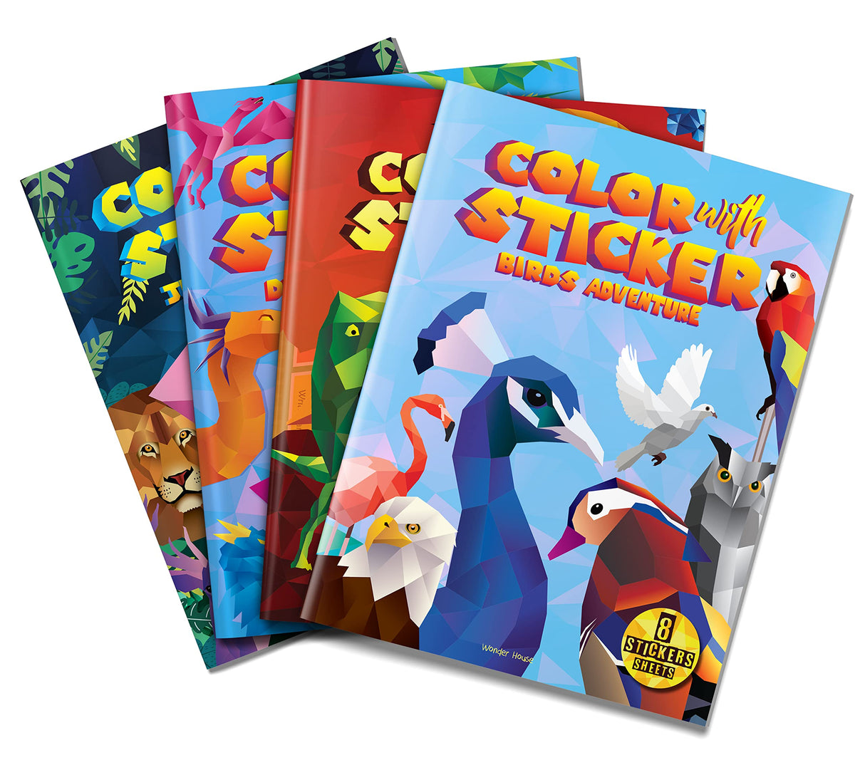 Color with Sticker - Birds Adventure - Retail Maharaj