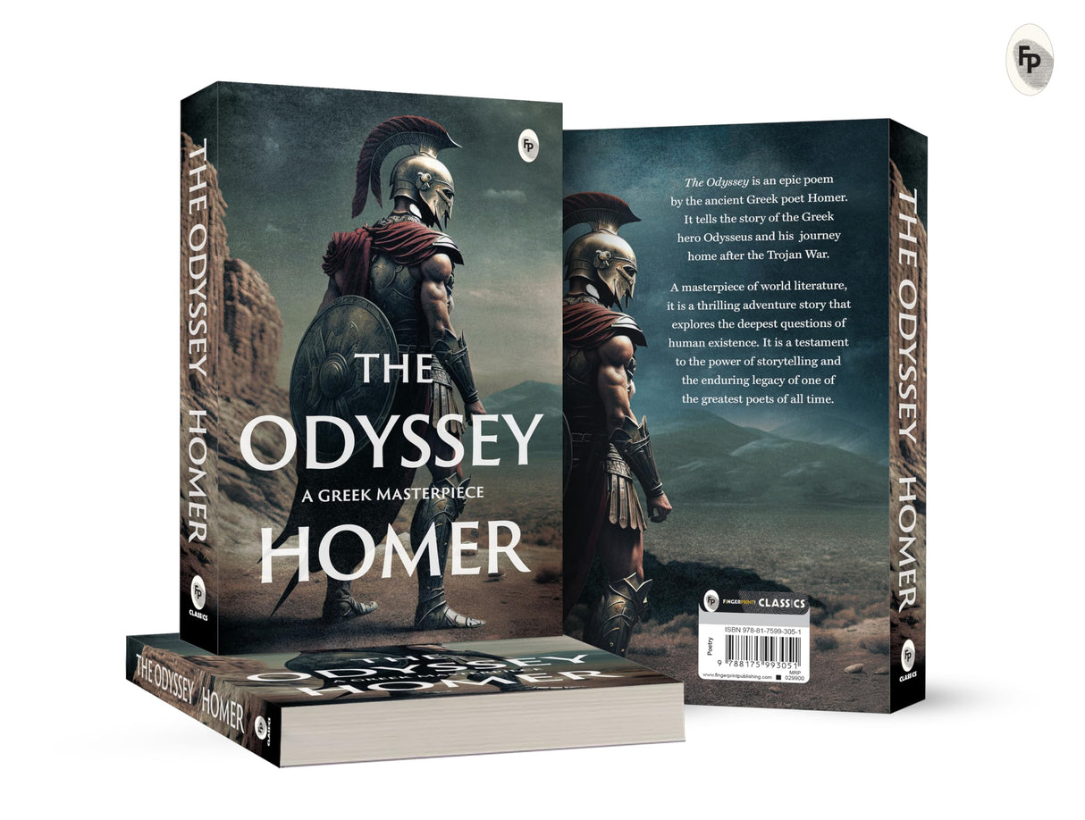 The Odyssey by Homer - Masterpiece of Ancient Greek Culture,Homer's Classics,Greek Epic Poems,Trojan War,Mythology,Epic Poems of Heroic Battles & Arduous Journeys,Timeless Themes of Courage - Retail Maharaj