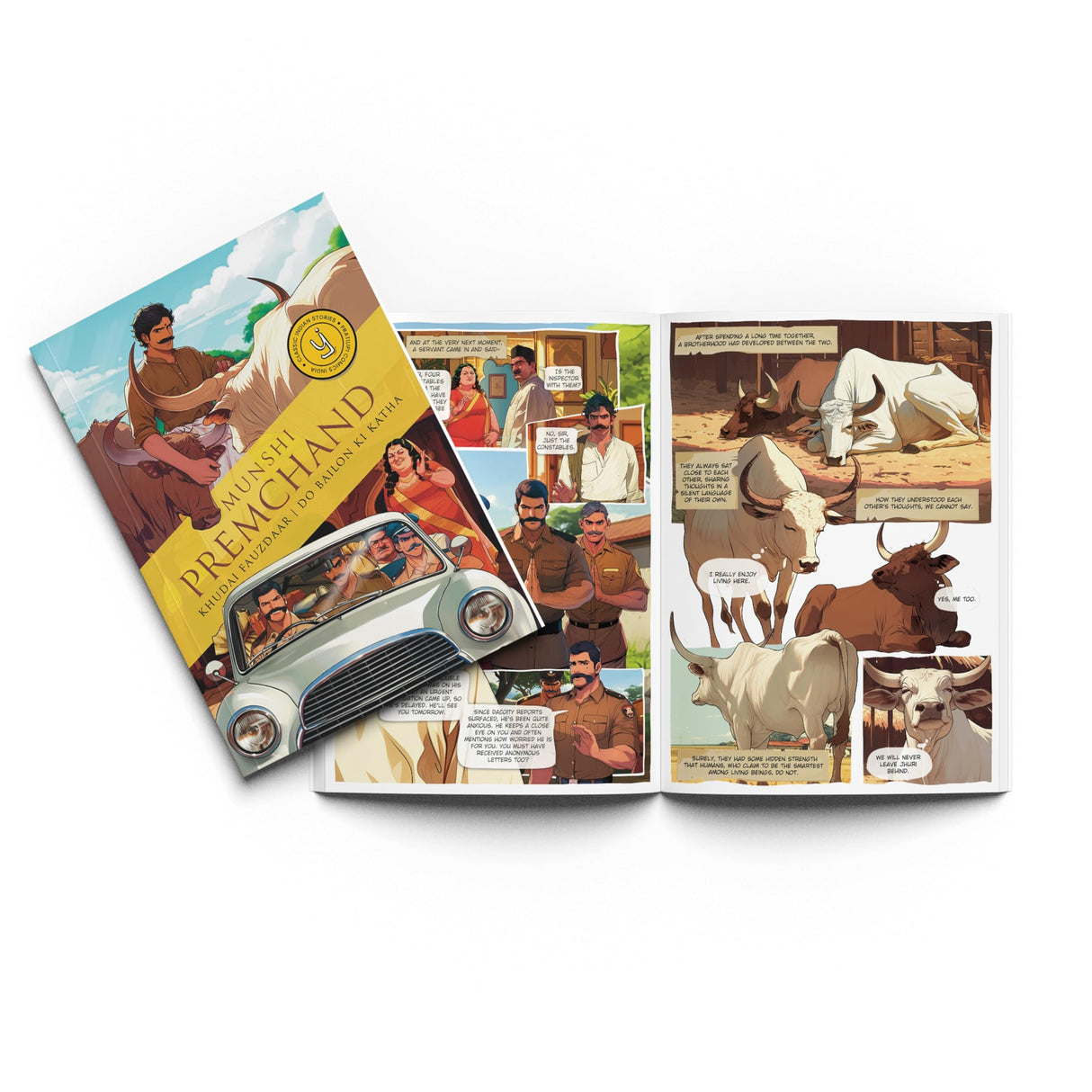 Divine Justice and A Tale Of Two Oxen: Classic Indian Stories - Retail Maharaj