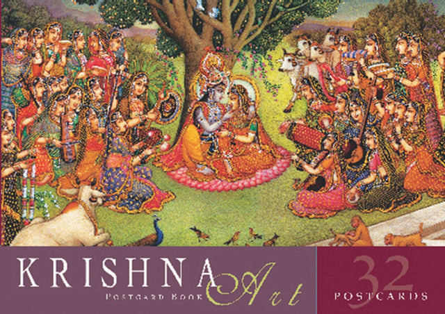 Krishna Art Postcard Book - Retail Maharaj