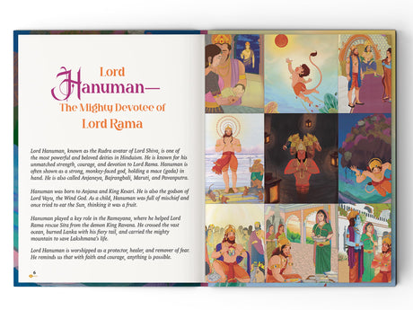 Hanuman Stories: 10 Illustrated Stories of Lord Hanuman for Children I Hindu Mythology | Indian Gods and Goddesses | Bedtime Storybook | Indian Folklore & Legends I Ages 5+ I [Select Learning - Retail Maharaj