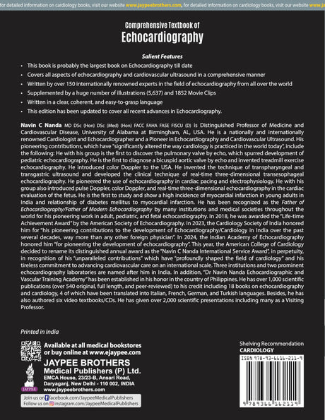 COMPREHENSIVE TEXTBOOK OF ECHOCARDIOGRAPHY (2VOLS) - Retail Maharaj