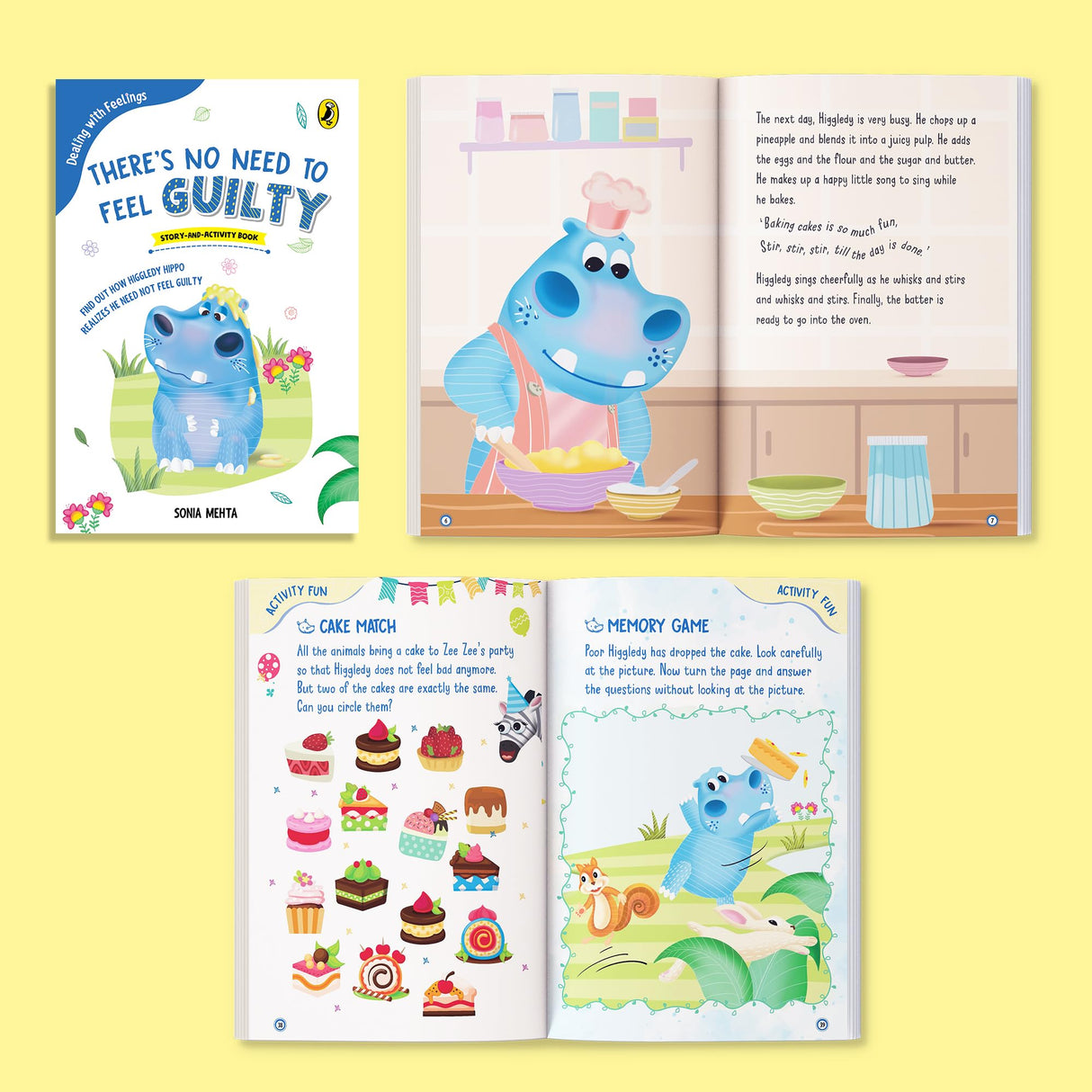 Dealing with Feelings: My Storybook Collection (Box set 3): Set of 6 Exciting Story cum Activity Books | Illustrated Storybooks on Emotions and Mental Health | Ages 5 + | Sonia Mehta - Retail Maharaj