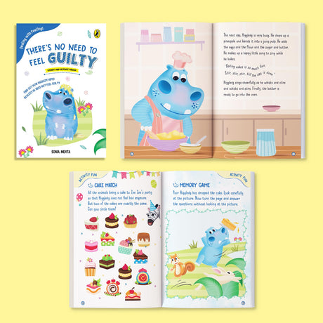 Dealing with Feelings: My Storybook Collection (Box set 3): Set of 6 Exciting Story cum Activity Books | Illustrated Storybooks on Emotions and Mental Health | Ages 5 + | Sonia Mehta - Retail Maharaj