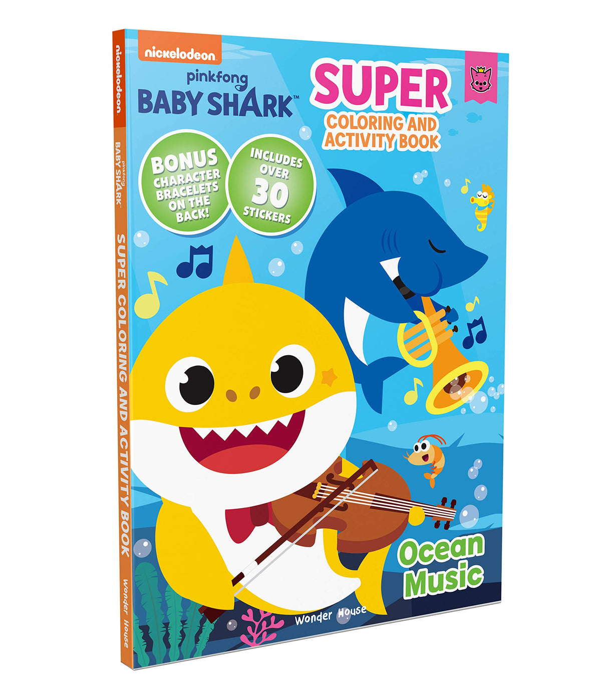 Pinkfong Baby Shark - Ocean Music : Super Coloring and Activity Book - Retail Maharaj