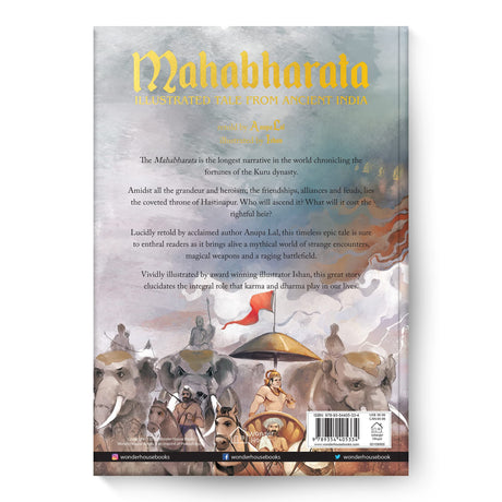 Mahabharata - Illustrated Tales From Ancient India (Deluxe Edition) - Retail Maharaj