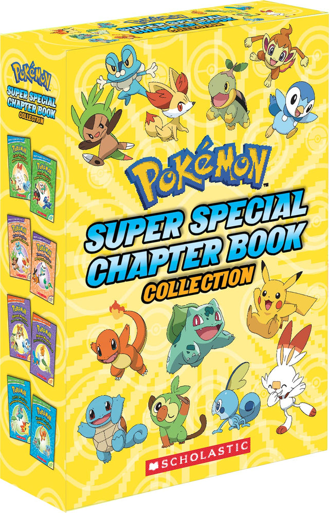 Pokemon Super Special Chapter Book Box-set (4 Books) - Retail Maharaj