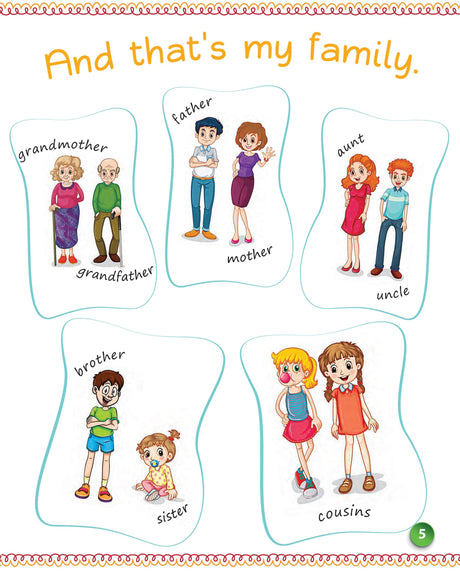 My First 500 Words: I Got Them (Child's Play), Early Learning Picture Book to Learn Alphabet, Foods, Family, Transport, Birds and Animals Objects Around Us : Learn Words - Retail Maharaj