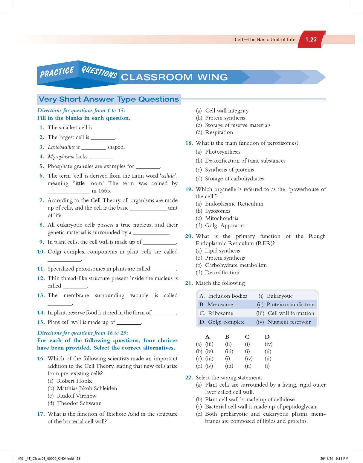 Pearson IIT Foundation' 25 Biology Class 8 | For NEET, NTSE & Olympiad Exams | As per CBSE, ICSE & State Curriculums | Includes NEET Practice Questions | Free acess to 7 Online Assessments, 33 Video Solutions & Interactive Tests via Pearson MyInsights & e - Retail Maharaj