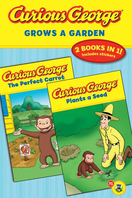 Curious George Grows A Garden (Cgtv Double Reader) - Retail Maharaj
