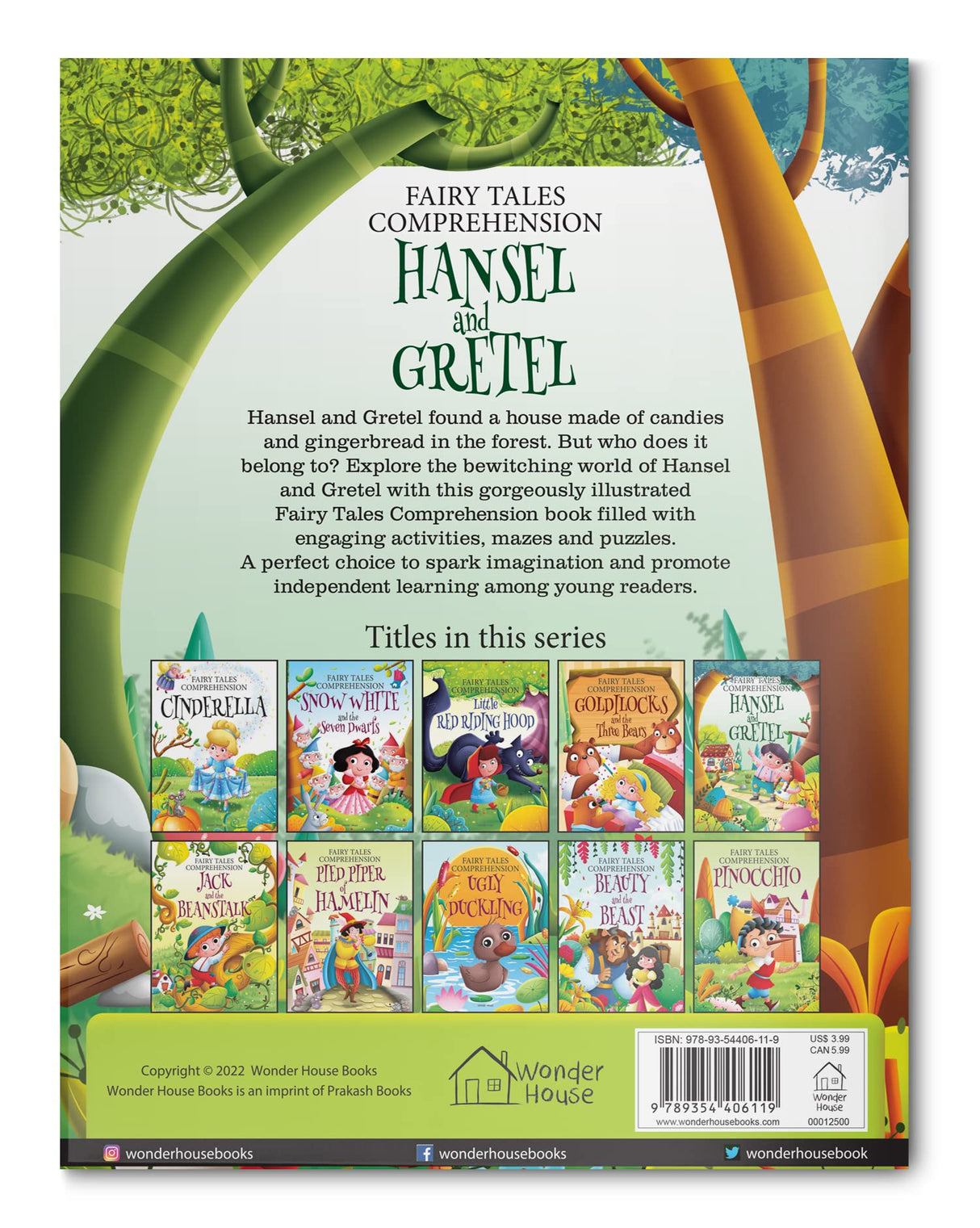 Fairy Tales Comprehension – Hansel and Gretel Build Reading Confidence with Classic Stories | Vocabulary, Questions & Imagination | Ages 5–8 | 2+ Hours of Fun Learning - Retail Maharaj