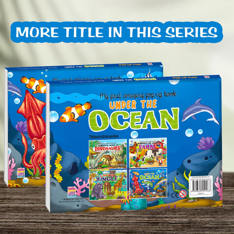 My First Amazing Pop up story Book - Under the Ocean with Bestime Fun and Colorful for Kids, Children and Toddlers - Ages 2+ Years - Retail Maharaj