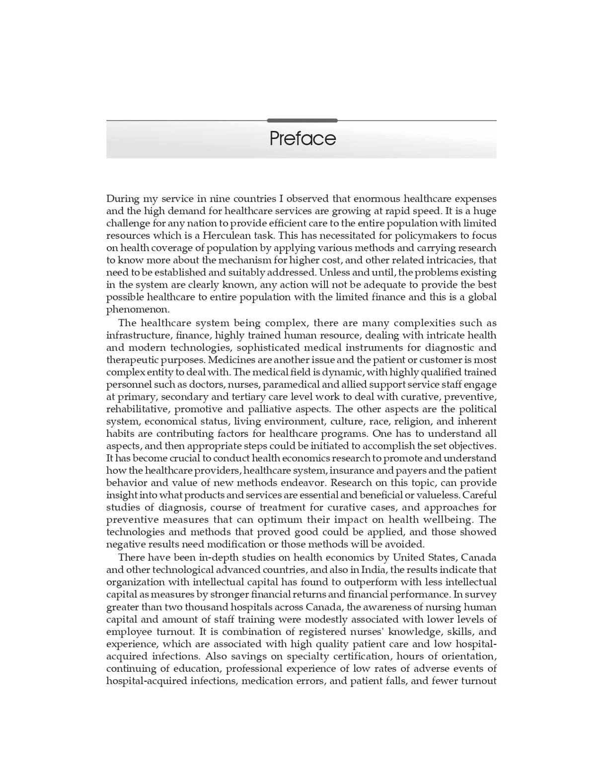 Healthcare Economics Management - Retail Maharaj