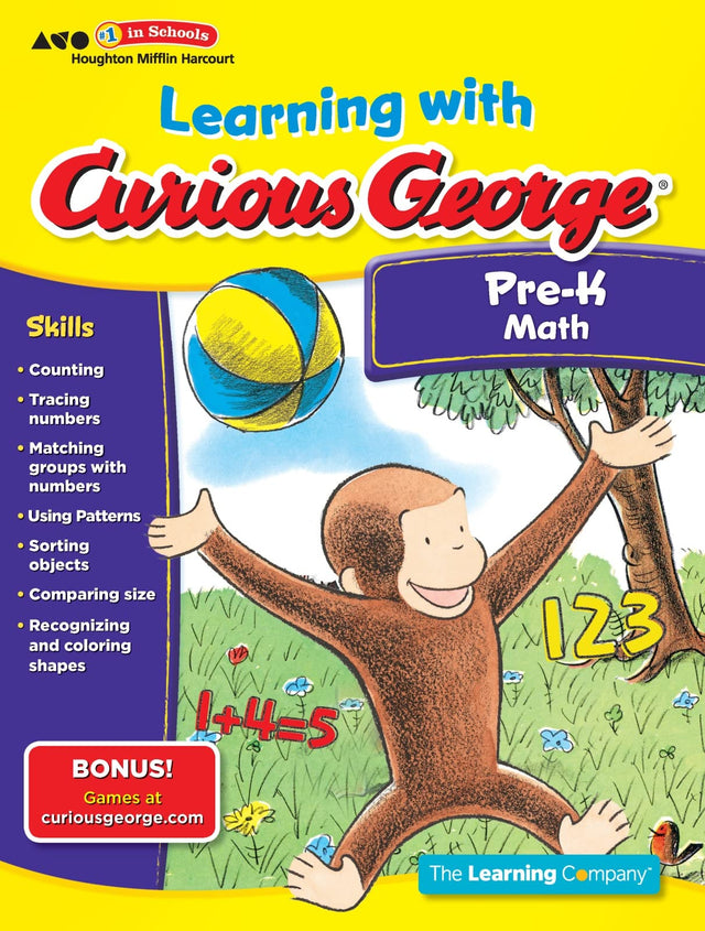 Learning With Curious George Pre-K Math - Retail Maharaj