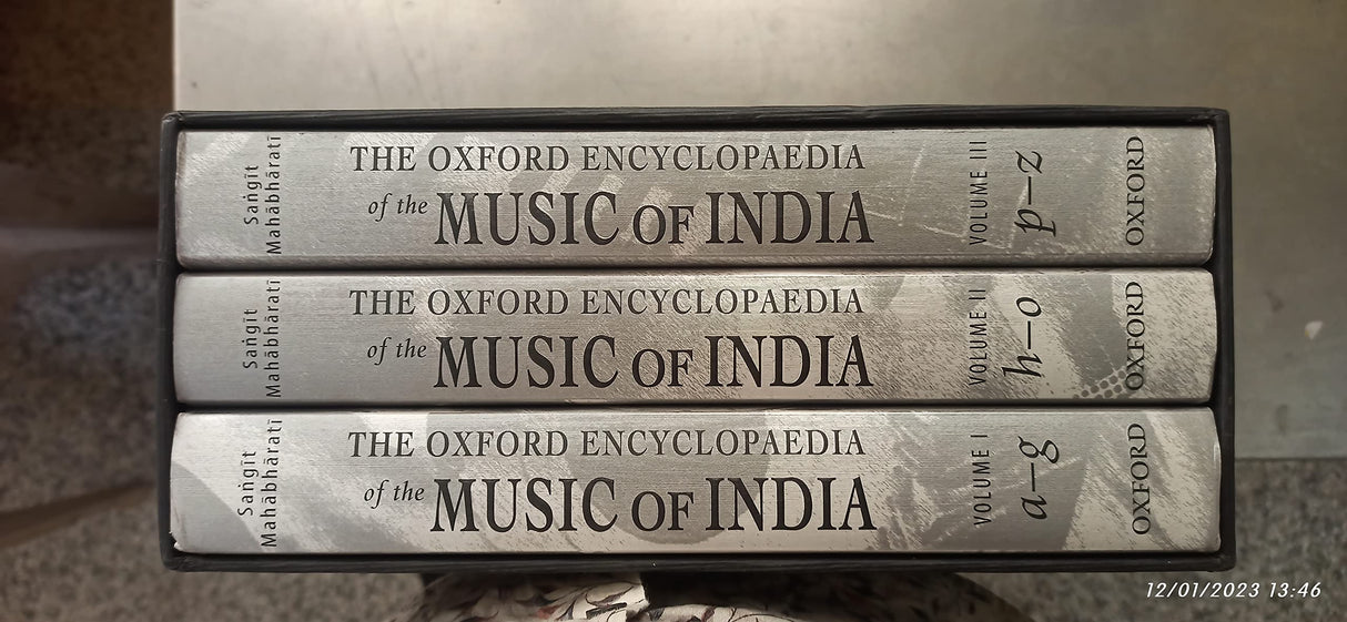 The Oxford Encyclopedia of the Music of India (Set of 3 Vols): Three-Volume Set - Retail Maharaj