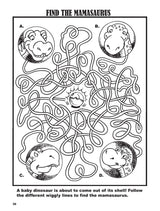 Awesome Dinosaur Activities for Kids: Mazes, Hidden Pictures, Word Searches, Secret Codes, Spot the Differences, and More!: Russian-English (Dover Kids Activity Books: Dinosaurs) - Retail Maharaj