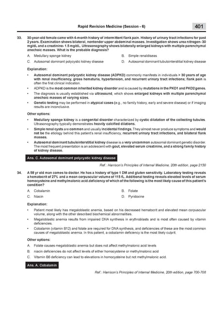 Rapid Revision Medicine for NEET SS Exam - Retail Maharaj