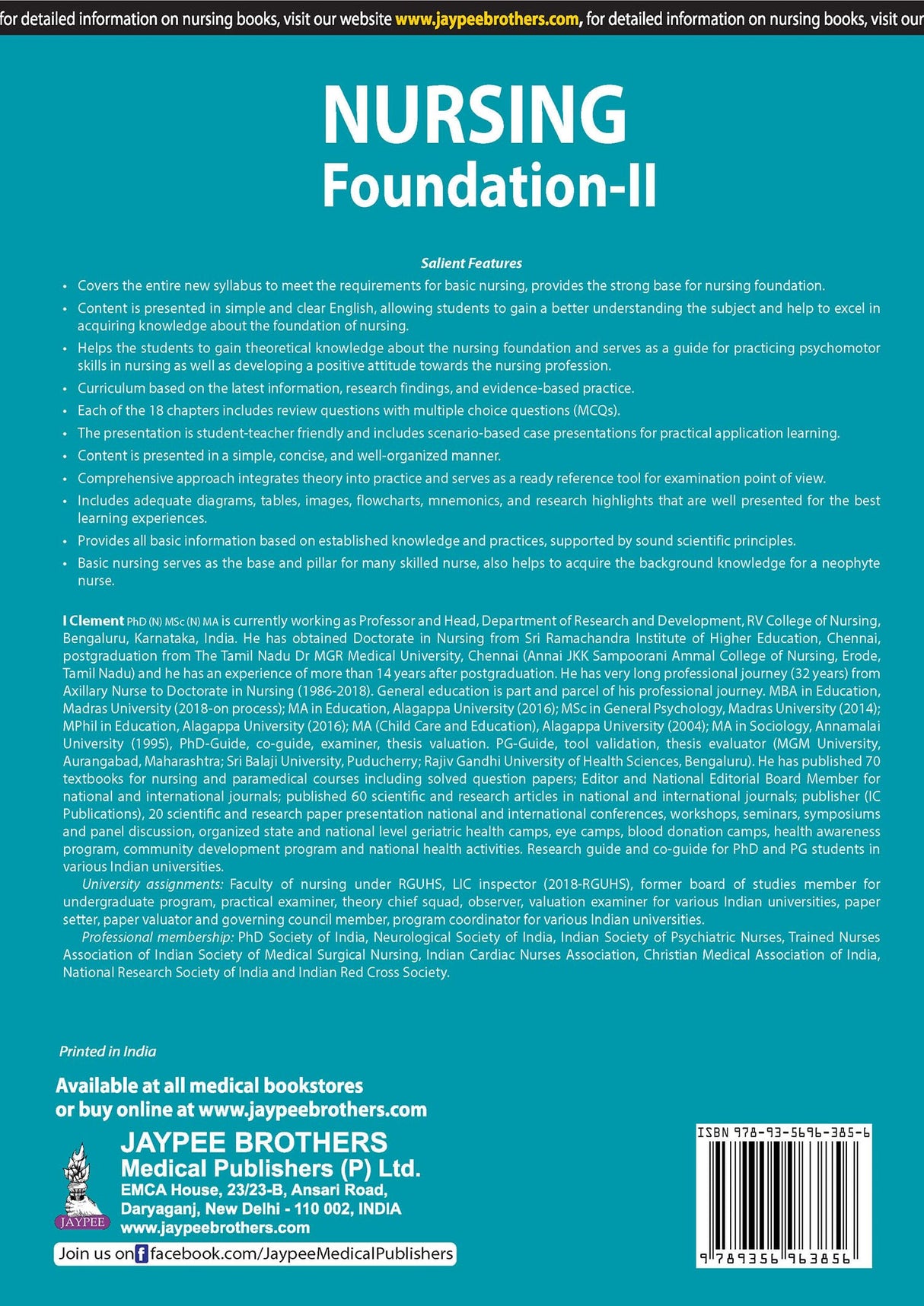 NURSING FOUNDATION-II - Retail Maharaj