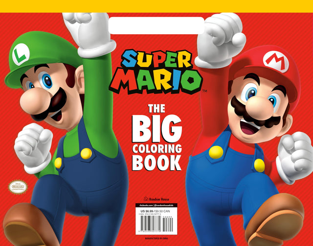 Super Mario: The Big Coloring Book (Nintendo®) - Retail Maharaj