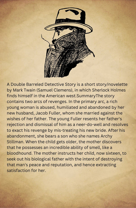 A Double Barrelled Detective Story Book - Retail Maharaj