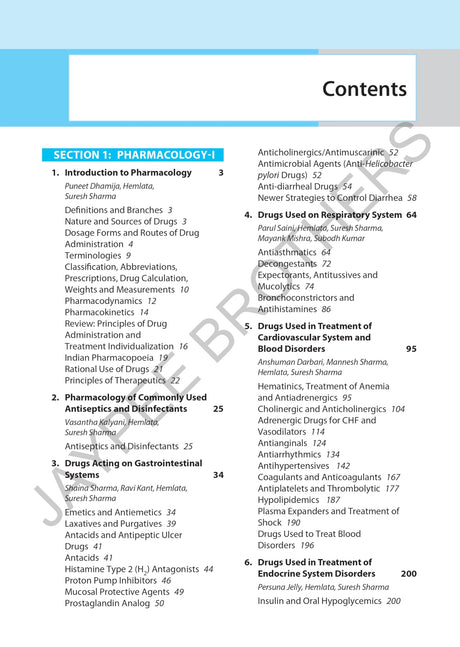 Textbook of Pharmacology & Pathology for Nurses-I - Retail Maharaj