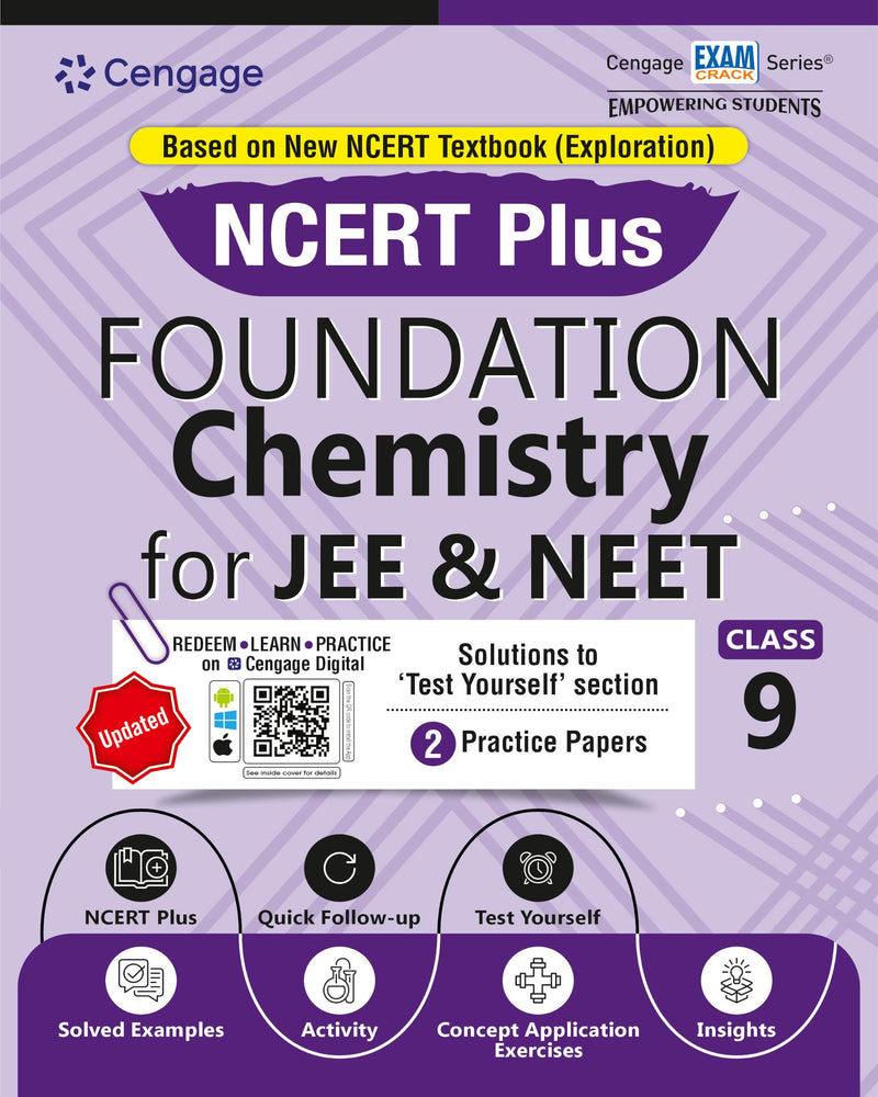 Cengage NCERT Plus Foundation Chemistry for JEE & NEET: Class 9 (As Per Revised 2026 NCERT Textbook, Exploration)