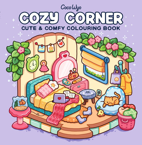 Cozy Corner: A Calm and Comforting Colouring Book for All Ages (Coco Wyo) - Retail Maharaj