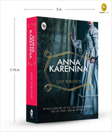 Anna Karenina by Leo Tolstoy – Russian Literature | Social Critique | 19th-century Society | Themes of Passion, Marriage, and Betrayal | Insightful Examination of Societal Norms | Tragic Romance - Retail Maharaj