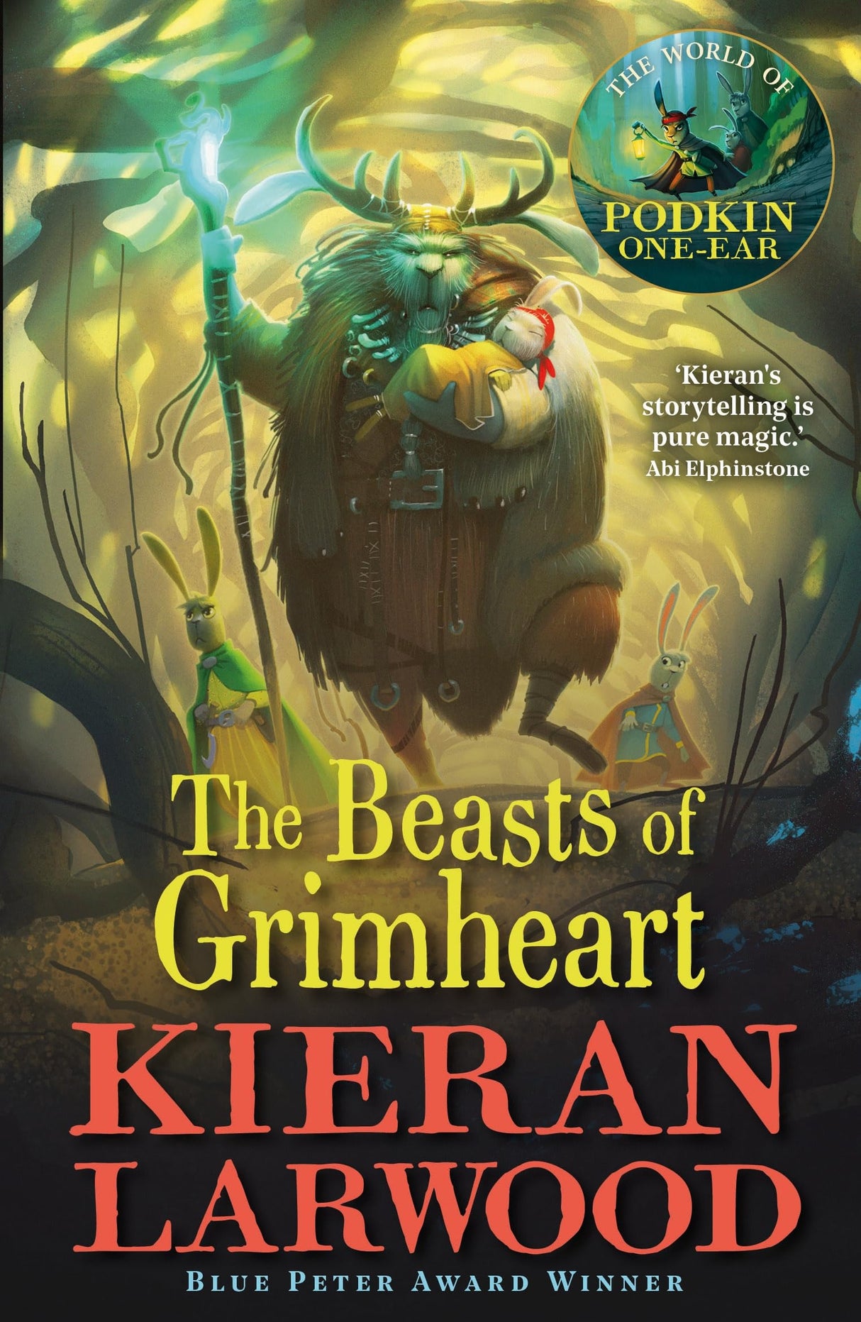 The Beasts of Grimheart: The third in The World of Podkin One-Ear series - Retail Maharaj