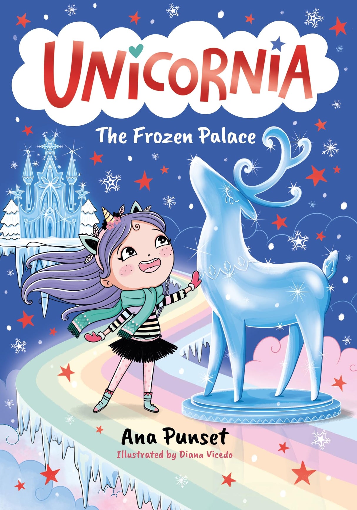 Unicornia: The Frozen Palace: The bestselling illustrated magical unicorn series for kids aged 5-8, the perfect stocking filler or festive gift - Retail Maharaj