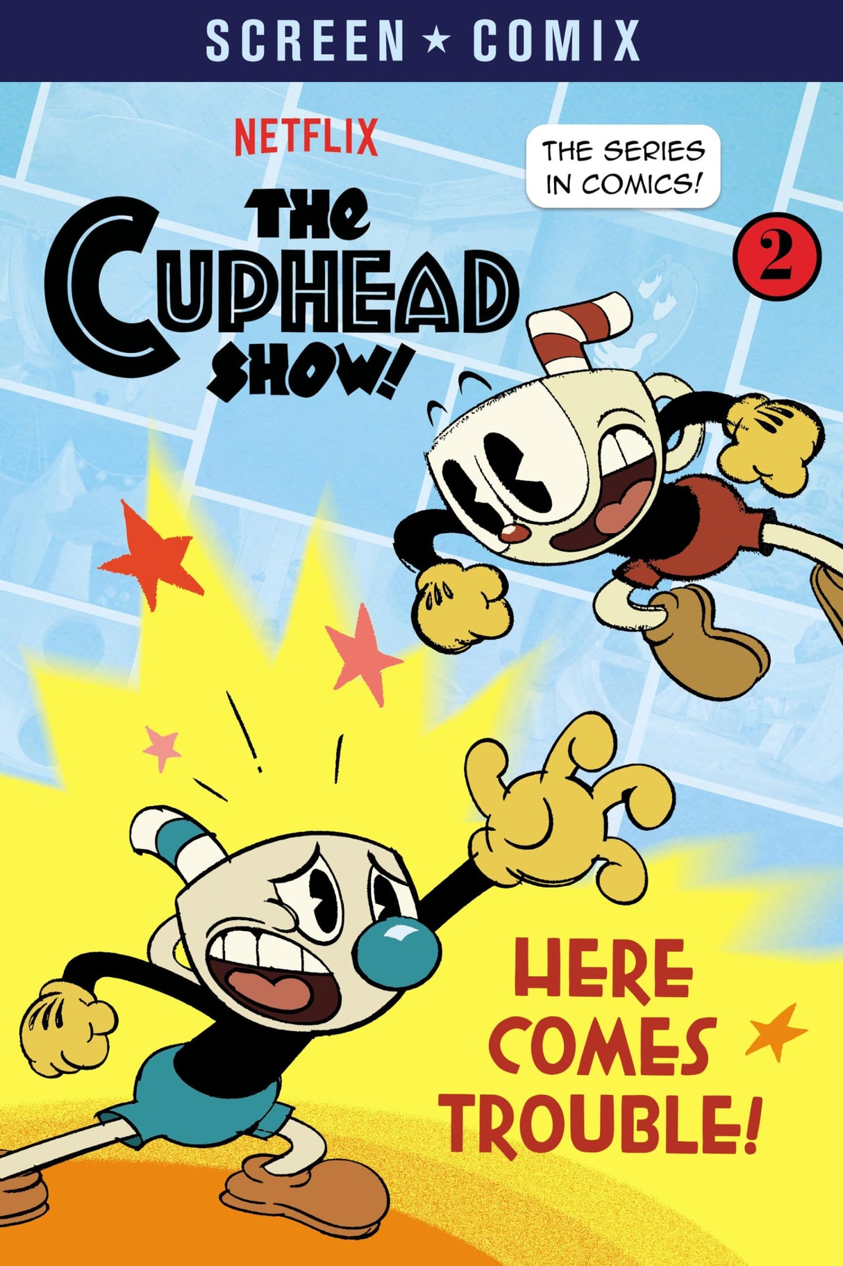 Here Comes Trouble! (The Cuphead Show!) (Screen Comix) - Retail Maharaj