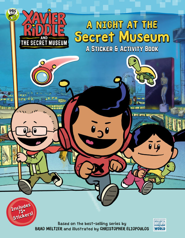 A Night at the Secret Museum: A Sticker & Activity Book - Retail Maharaj
