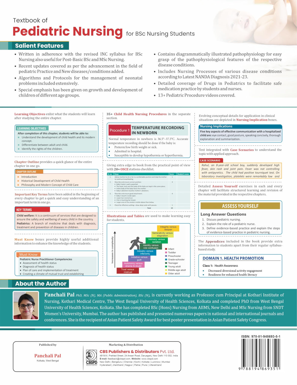 Textbook Of Pediatric Nursing For Bsc Nursing Students 3Ed (Pb 2025) - Retail Maharaj