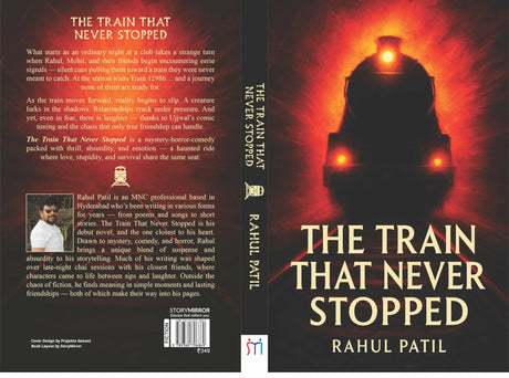 The Train That Never Stopped | An Indian Crime Thriller Mystery Packed with Suspense, Horror & Dark Humor - Retail Maharaj