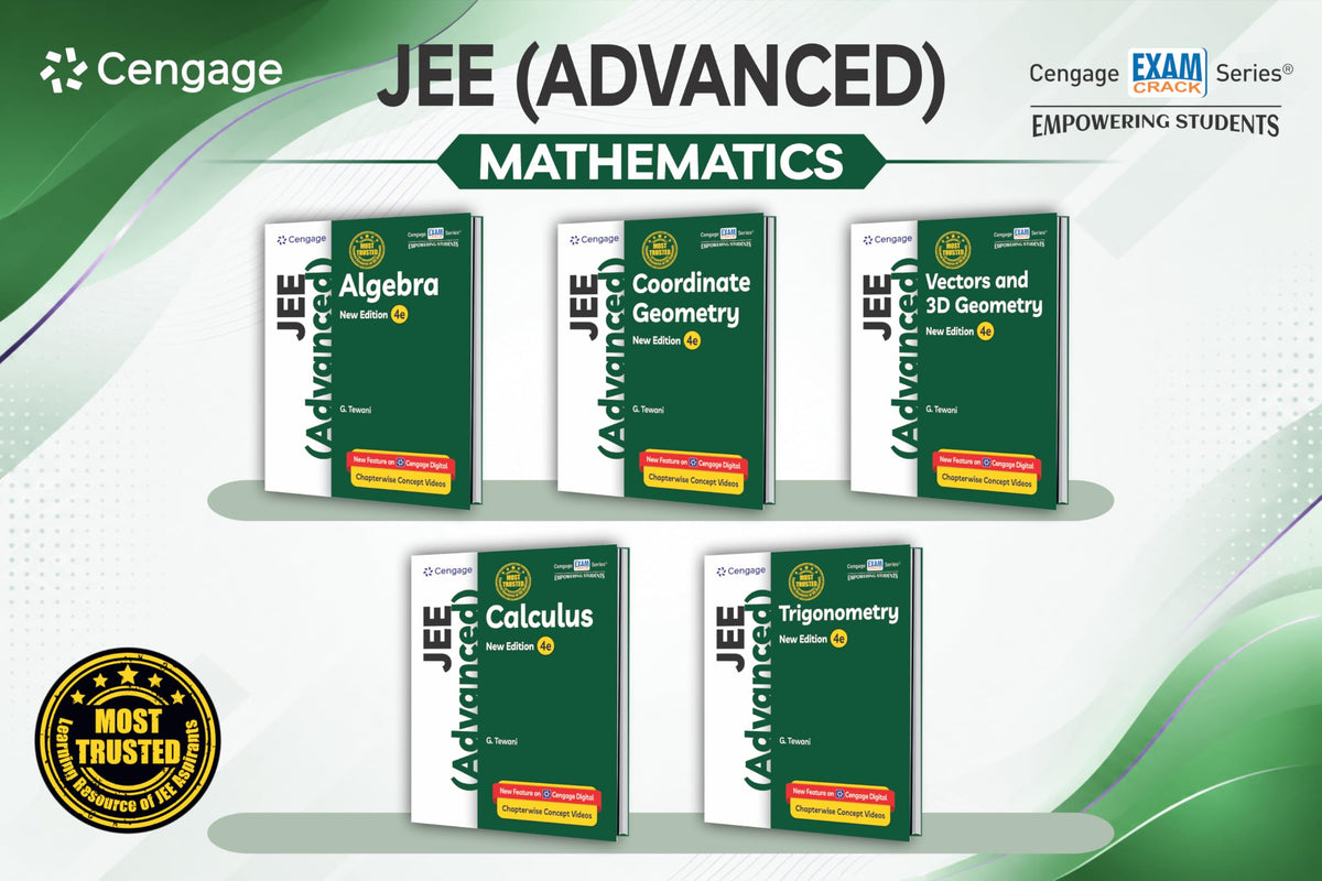 Cengage JEE (Advanced) Trigonometry with Chapterwise Concept Videos & Online Assessments