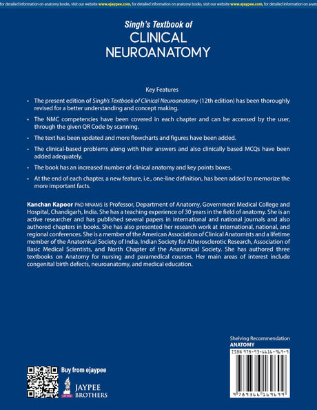 SINGH'S TEXTBOOK OF CLINICAL NEUROANATOMY - Retail Maharaj