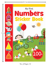 My First Numbers Sticker Book: Exciting Sticker Book With 100 Stickers - Retail Maharaj