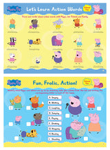 Peppa Pig - School Fun With Peppa & Friends : Fun Learning Set (With Wipe And Clean Mats, Coloring Sheets, Stickers, Appreciation Certificate, Crayon Set And Pen) - Retail Maharaj