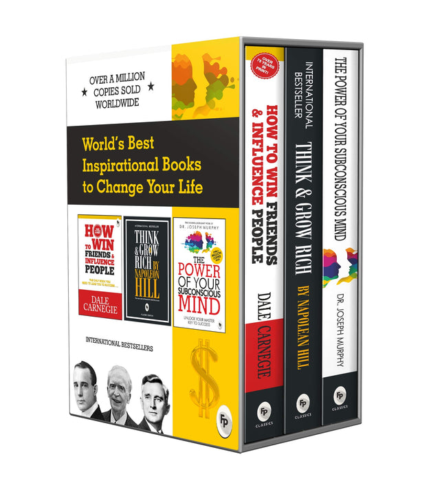 World’s Best Inspirational Books to Change Your Life (Box Set of 3 Books) - Retail Maharaj