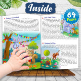 121 Animal Tales Stories - Illustrated Story Books for Kids and Childrens - Bedtime Short Stories with Colourful Pictures in English | Hello Friend Books - Ages 3+ Years (121 Short Stories Book) - Retail Maharaj