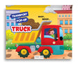 Pop-up Transport - Truck - Gorgeously Illustrated Pop-up Book For Children - Learn About The World Of Trucks and What All They Do - Retail Maharaj