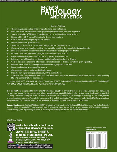 Review of Pathology and Genetics - Retail Maharaj