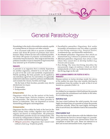Medical Parasitology, 6/e | As per the latest NMC Guidelines | Competency Based Medical Education (CBME) Curriculum under Graduate Medical Education Regulation (PB 2026) - Retail Maharaj